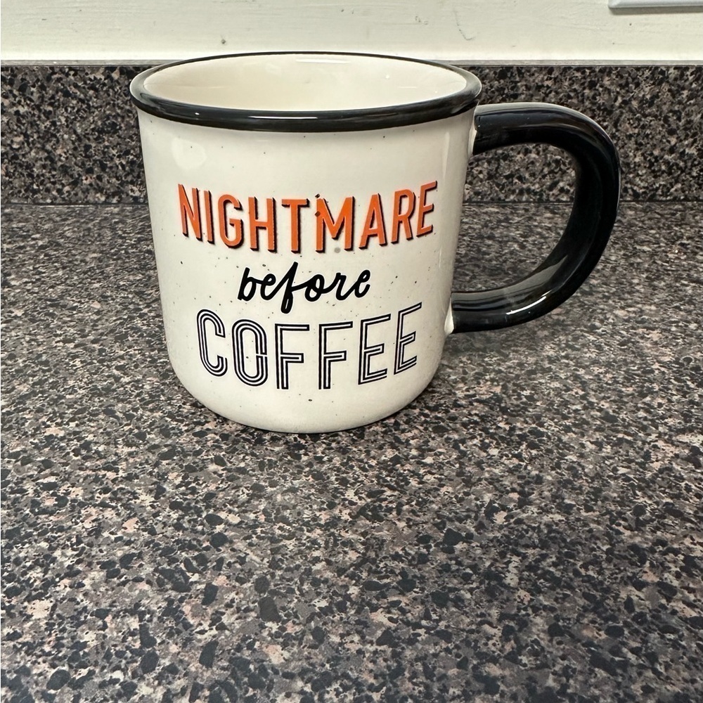 Halloween Mug Nightmare Before Coffee
